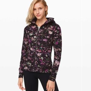 Lululemon Scuba Hoodie Sweatshirt Floral Illusion